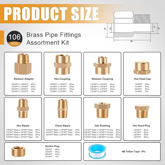 Pipe Fitting Sets - 图片 2