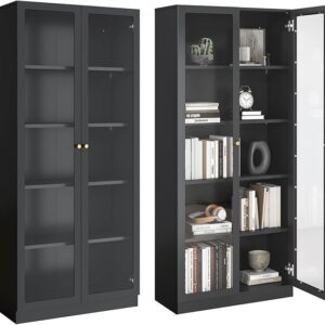 Metal bookshelf combination cabinet